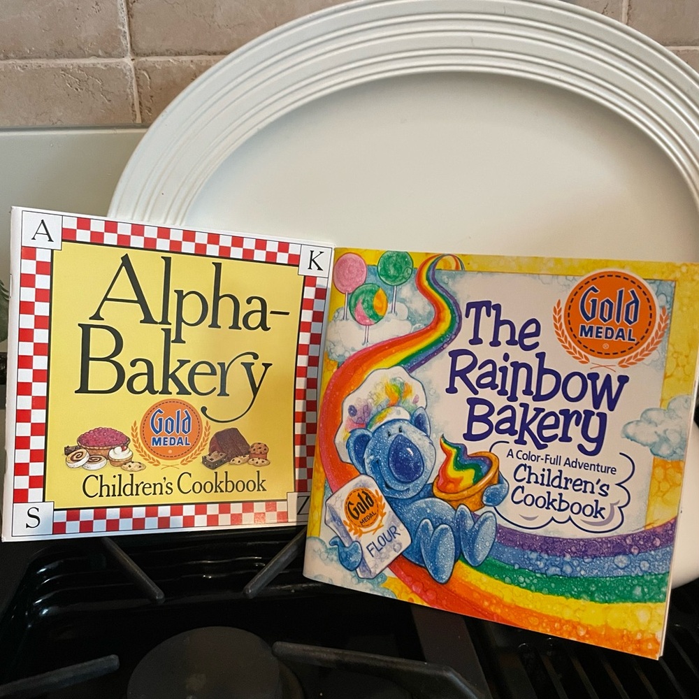 Gold Medal Children's Cookbooks vintage paperback Set